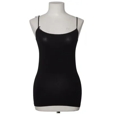 Tank­top (Schwarz) von Muji Baumwolle, Elasthan, Nylon