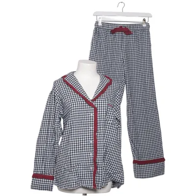 Pyjamas (Blå, Vit, Röd) från Damson Madder Ekologisk bomull