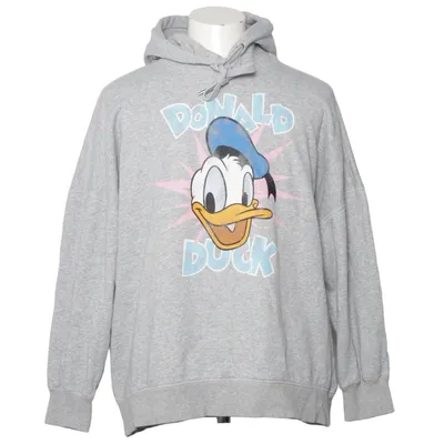 Huvtröja (Grå) från H&M Bomull, Polyester