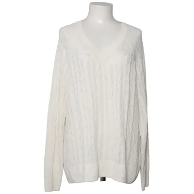 Strickjacke (Weiß) von Arket Baumwolle, Leinen, Viskose