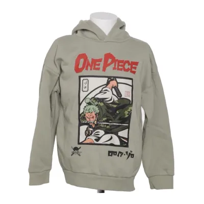 Huvtröja (Grön) från One Piece Bomull, Polyester