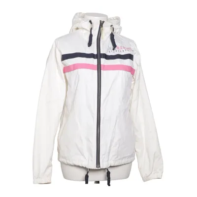 Regenjacke (Weiß, Pink, Blau) von Race Marine Baumwolle, Polyester