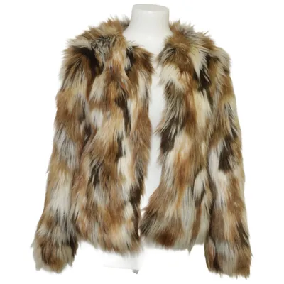 Jacket (Brown, White, Multicolored) from Tularosa Acrylic, Elastane, Polyester