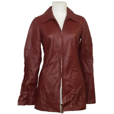 Leather jacket (Brown) from By Malene Birger Leather