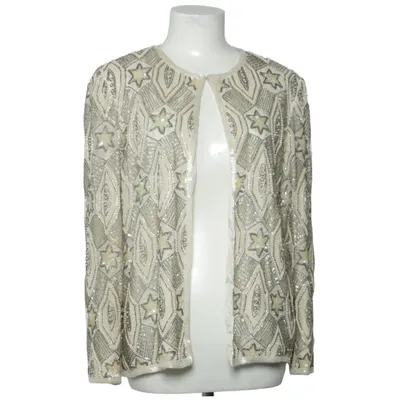 Veste (Blanc) de Adrianna Papell Polyester, Soie