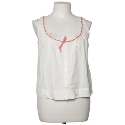 Haut (Blanc) de Damson Madder Coton biologique