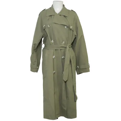 Trenchcoat (Grøn) fra Meotine Bomuld, Elastan, Polyester