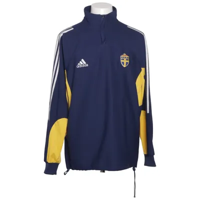 Träningsjacka (Blå, Gul, Vit) från Adidas Polyester