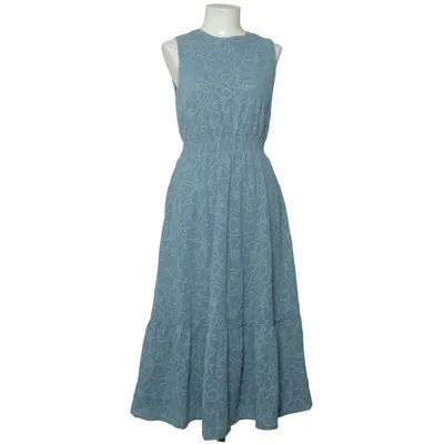 Maxi dress (Blue) from Zero Cotton, Elastane, Polyamide