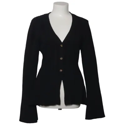 Strickjacke (Schwarz) von Adoore Baumwolle, Polyester