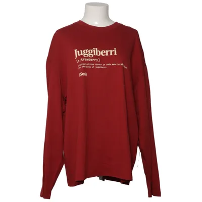 Långärmad t-shirt (Röd) från Collusion Bomull, Elastan