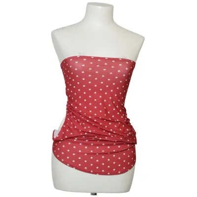 Tubetop (Rød, Hvid) fra Bella Venice Elastan, Polyester