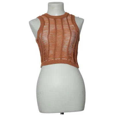 Pull sans manches (Marron) de Boohoo Acrylique