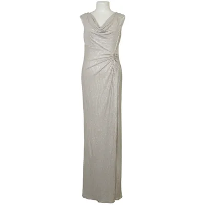 Evening gown (Silver, Beige) from Vera Mont Polyester