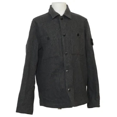 Överskjorta (Grå) från Stone Island Junior Polyamid, Polyester, Ull