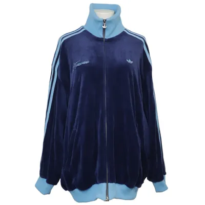 Jakke (Blå) fra Adidas x Avavav Bomuld, Elastan, Genanvendt polyester