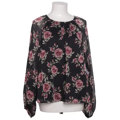 Blus (Svart, Flerfärgad) från Bubbleroom Återvunnen polyester