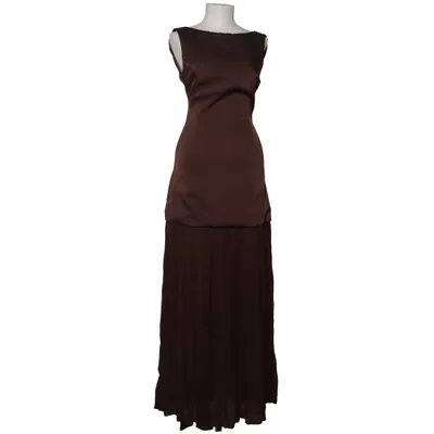 Maxikleid (Braun) von Malina Recyceltes Polyester, Viskose