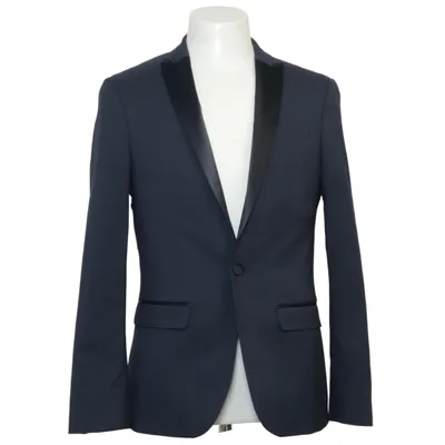 Smokingkavaj (Blå) från ASOS Elastan, Polyester, Viskos