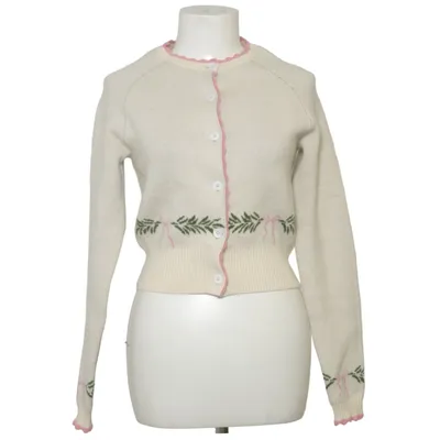 Cardigan (White, Pink, Green) from House of CB Polyamide, Wool