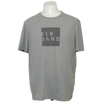 T-shirt (Timu, Cool Heather Grey) from Elbsand Cotton, Polyester