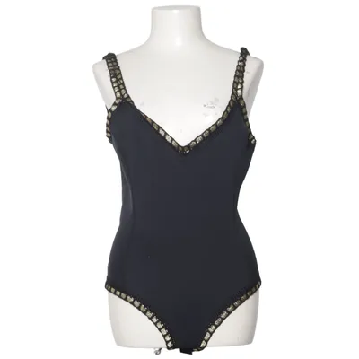 Maillot de bain une pièce (Noir, Or) de Kiini Coton, Élasthane, Polyamide, Polyester