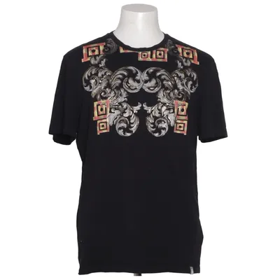 T-shirt (Svart, Flerfärgad) från Versace Collection Bomull