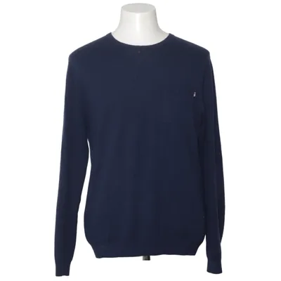 Pull-over (Bleu) de Lexington Coton, Laine de mouton