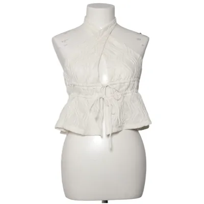 Halter neck top (White) from Zara