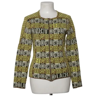 Kofta (Gul, Brun, Flerfärgad) från Jeans de Christian Lacroix Akryl, Ull