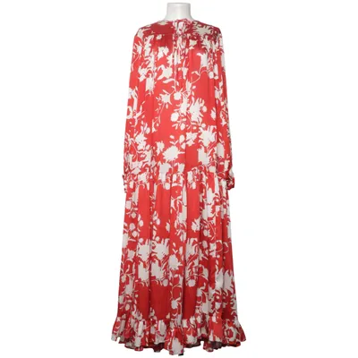 Långklänning (Röd, Vit) från Johanna Ortiz x H&M Polyester