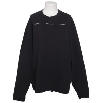 Sweatshirt (Zwart) van Holzweiler Elastaan, Organisch katoen, Polyamide