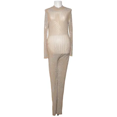 Byxdress (Beige, Silverfärgad) från Hot Miami Styles