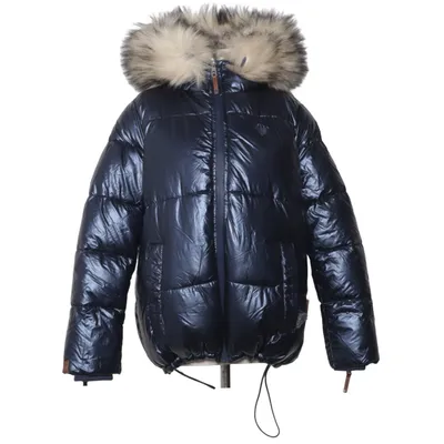 Winter jacket (Blue) from Navahoo Acrylic, Cotton, Polyamide, Polyester