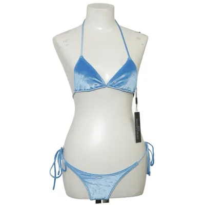 Bikini (Blå) fra Triangl Elastan, Polyamid