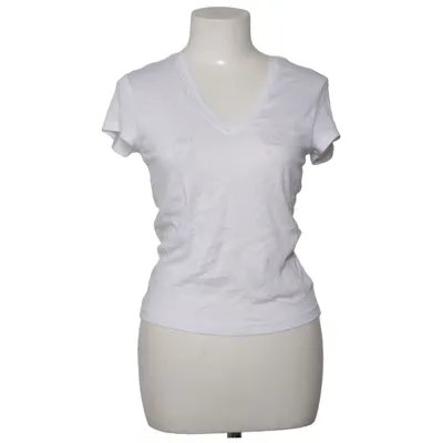 T-shirt (White) from Weekday Cotton, Elastane