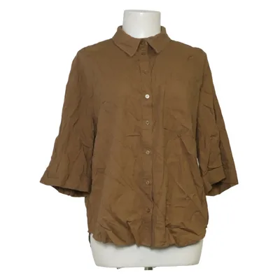 Korte mouwen shirt (Bruin) van Soft Rebels Linnen, Viscose