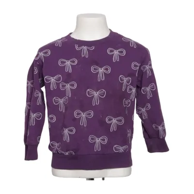 Sweatshirt (Violet, Blanc) de Lindex Kids Coton, Élasthane