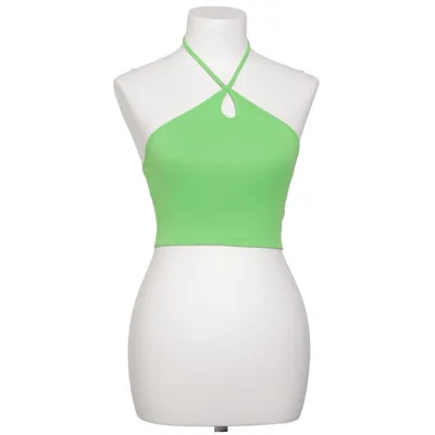 Halternecktopp (Grön) från Zara