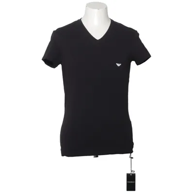 T-shirt (Zwart) van Emporio Armani Underwear Katoen, Elastaan