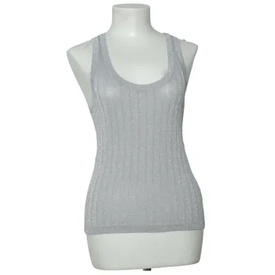 Débardeur (Argent) de Zara Fibre métallique, Polyamide, Polyester, Viscose