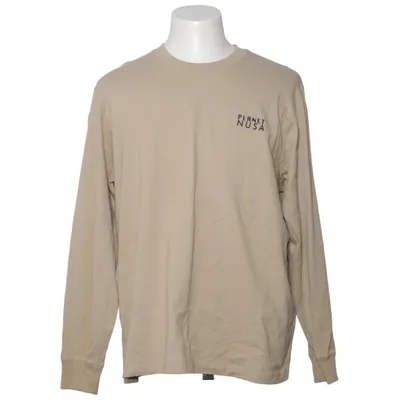 Lange mouwen shirt (Beige) van Planet NUSA Organisch katoen