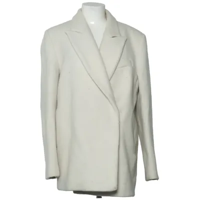Manteau (Beige) de H&M Acrylique, Polyamide, Soie, Viscose, Laine