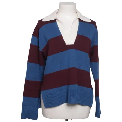 Tröja (Blå, Vit, Lila) från Rails Kashmir, Bomull, Ull