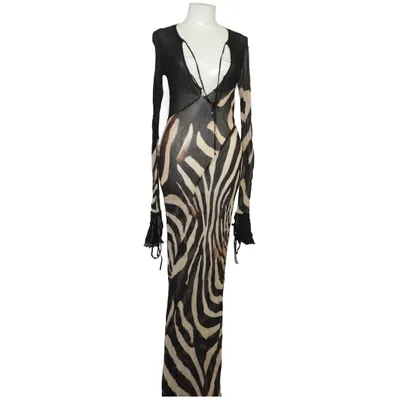 Maxi dress (Black, Beige) from Rat & Boa