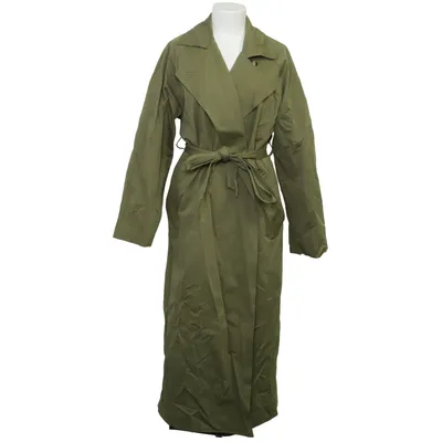 Trenchcoat (Grön) från Sanne Alexandra Bomull, Polyester