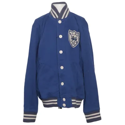 Bomber jacket (Blue, Gray, White) from Polo Ralph Lauren Cotton, Polyester