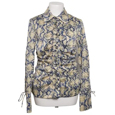 Blouse (Blue, Multicolored) from Ganni