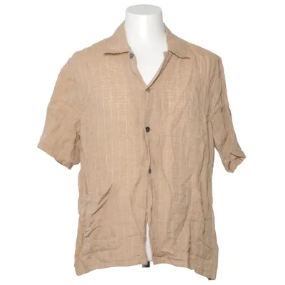 Kortärmad skjorta (Beige) från Our Legacy Bomull, Linne, Polyester