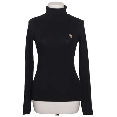 Polotröja (KARLA ROLLN LS RIB USPA W TEE) från U.S. Polo Assn. Ekologisk bomull